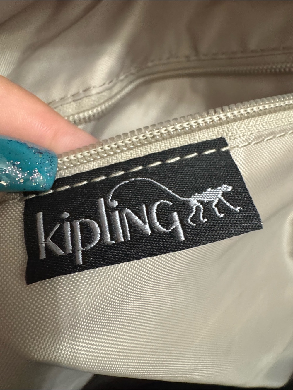 Kipling Multicolor Striped Backpack - Picture 13 of 14